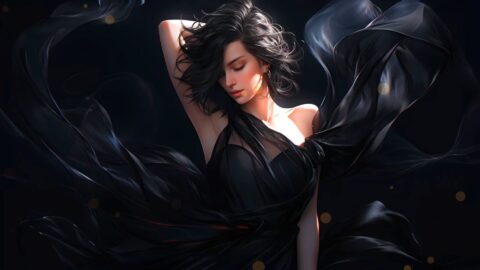 Lady in Black – Silent Grace