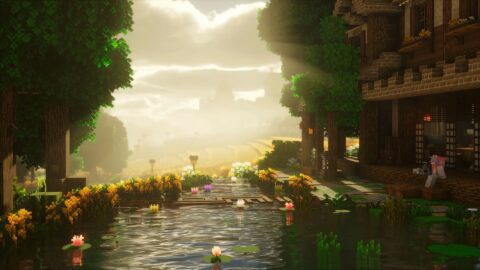 Morning Serenity in Minecraft