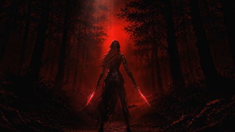 Queen of the Bloodwood or Crimson Huntress