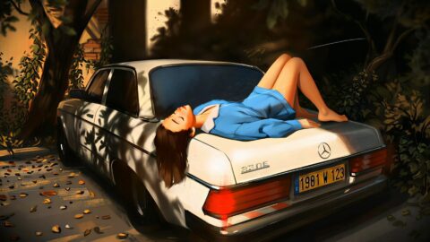 Sunset Memories – Mercedes Benz 230e