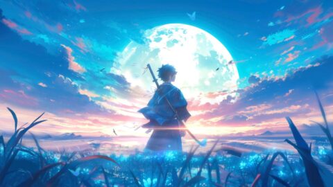 The Blue Moon Wanderer