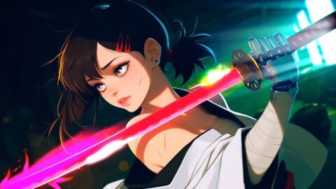 Cyberpunk Kobeni – Blade of the Night