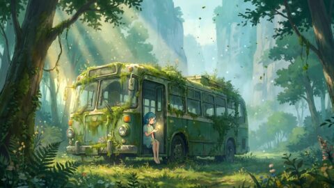 The Bus in the Wild and A Girl and Her Little Light