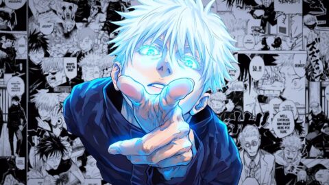 Satoru Gojo Manga Collage – Jujutsu Kaisen